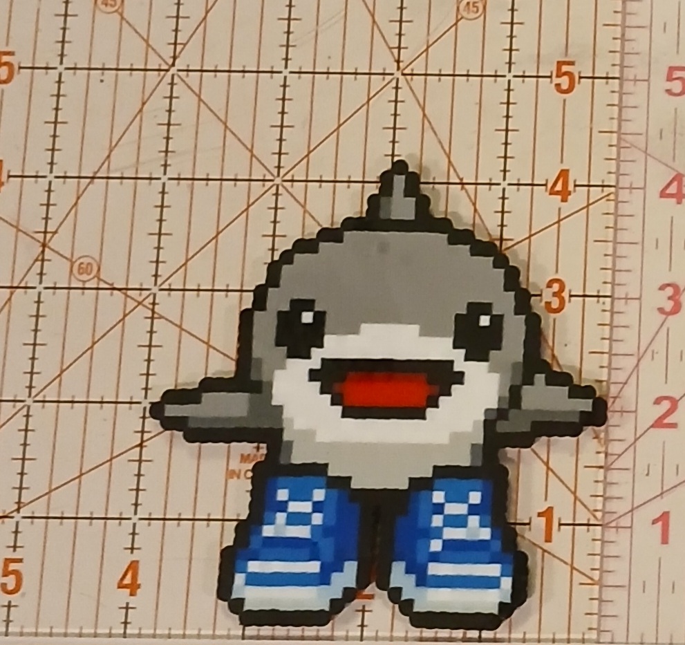 Shark in shoes